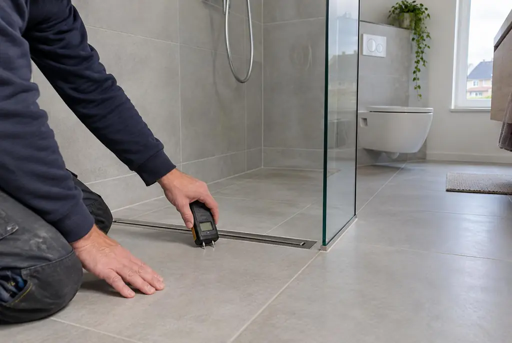 Lekdetectie Renkum – badkamer in een nieuwbouwwoning