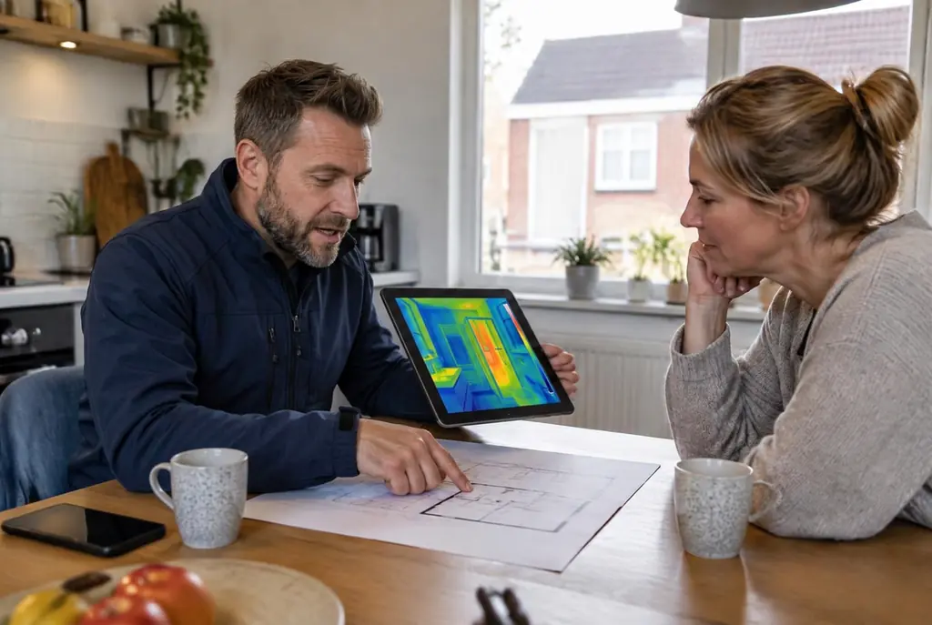 Lekdetectie Renkum – bevindingen bespreken aan de keukentafel